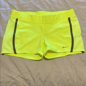 Nike DryFit Neon Shorts